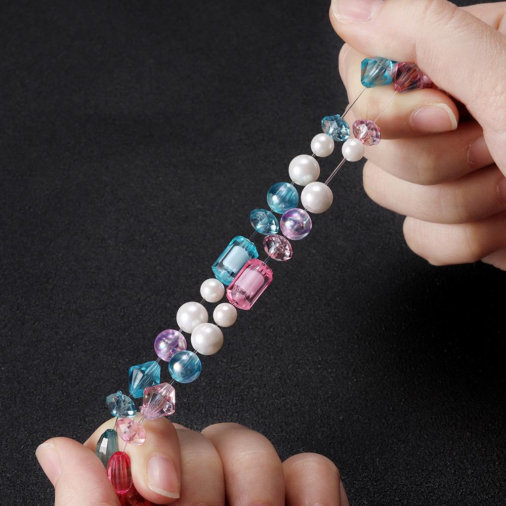 0.4-1.0mm Elastic Cord Beading Thread Stretch String Fibre Crafting Line For Jewelry Making DIY Seed Beads Pony Beads Bracelets