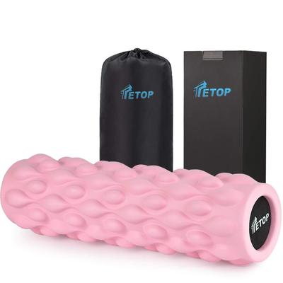 Orta seviye için 5 Yıl Garanti TETOP Köpük Silindiri Miyofasyal Salınım Silindiri Germe Silindiri Kırılmaz Katı İnce Hafif Yoga Direği Egzersiz Eğitimi