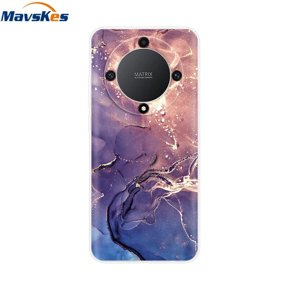 Soft Case For Honor Magic6 Lite TPU Silicone Phone Case For Honor X9b X9a Magic 5 6 Lite 5G Protective Shell Back Cover Fundas