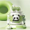 Cute Stainless Steel Thermos With Lockable Lid And Straw For Home And Office Use