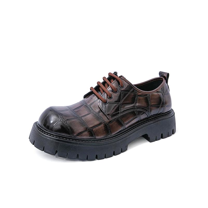 Fashion Plus Size 38-46 Casual men's leather shoes Trendy design comfortable style Outdoor Fashion Party Street Thick soled shoes