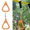 Hanging Straps Rings for Kids Strength Training Rings Indoor Playground Equipment Gymnastic Kids Fitness Workout Rings