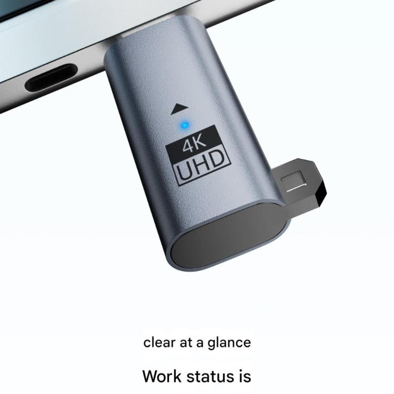 USB Type C Virtual Display Adapters DDC EDID Dummy Plugs Headless Ghosty Display Emulators Dummy Load 4K@60Hz