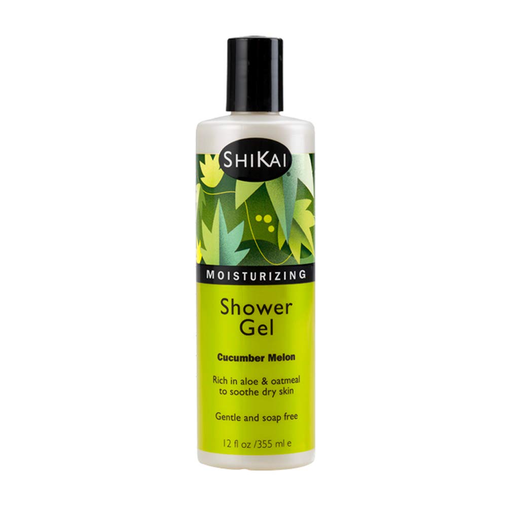 

Shower Gel Cucumber Melon 12 oz by Shikai Products - -