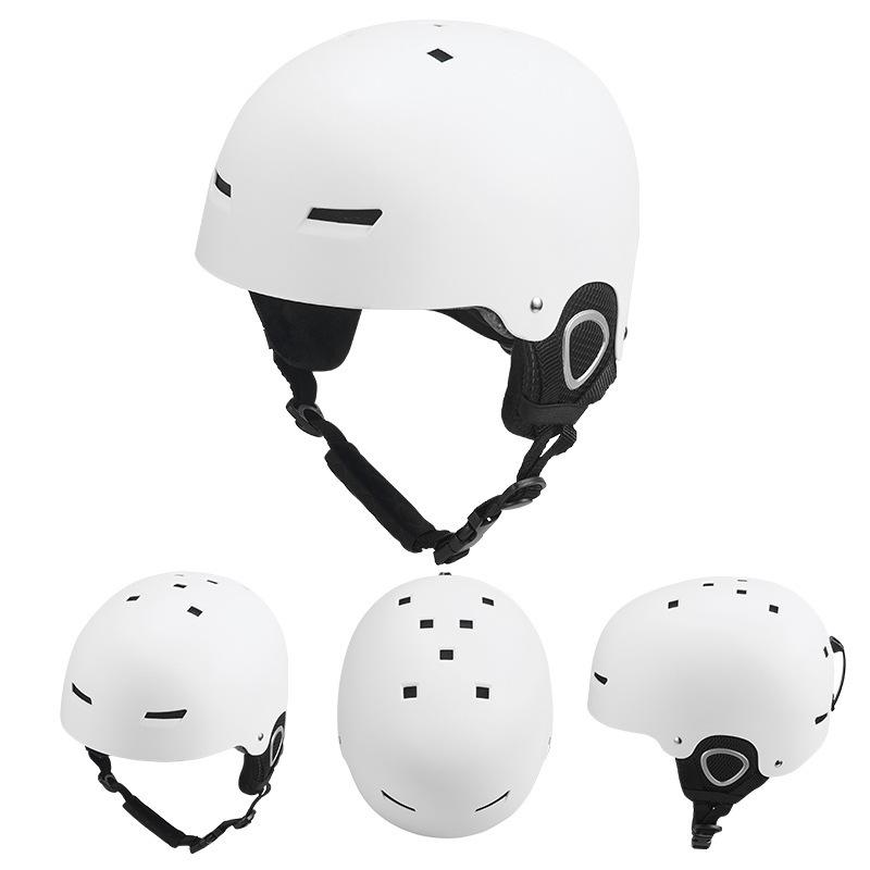 Winter Ski Helmet Men's and Women's Single and Double Board Freestyle Professional Ski Hat Outdoor Sports Thermal Ear Protection Hard Hat