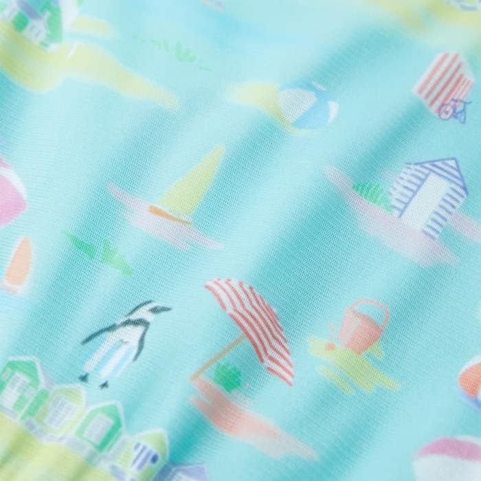 Robe pour enfants aqua clair 92/104/116/128/140