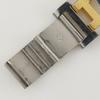 Hermes Clipper Watches whiteDial Stainless Steel/Plated Gold Quartz Analog Display Unisex Used