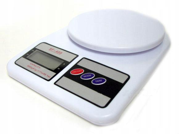 Płaska Waga Kuchenna Elektroniczna Lcd Do 10Kg