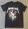 Metallica Schedel 1981 Heruitgave Verweerd Zwart Heavy Metal S-4XL Unisex T-shirt