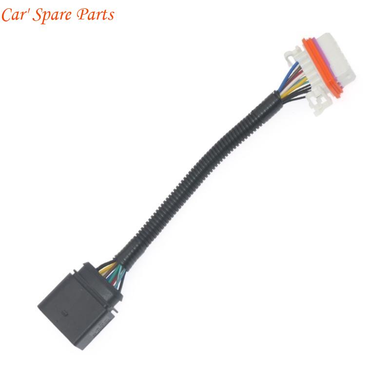 Y4UA Waterproof Dustproof Automotive Front Headlight Wiring Adapter Connector Plugs Play for 7L6971071A Halogen Compatibility
