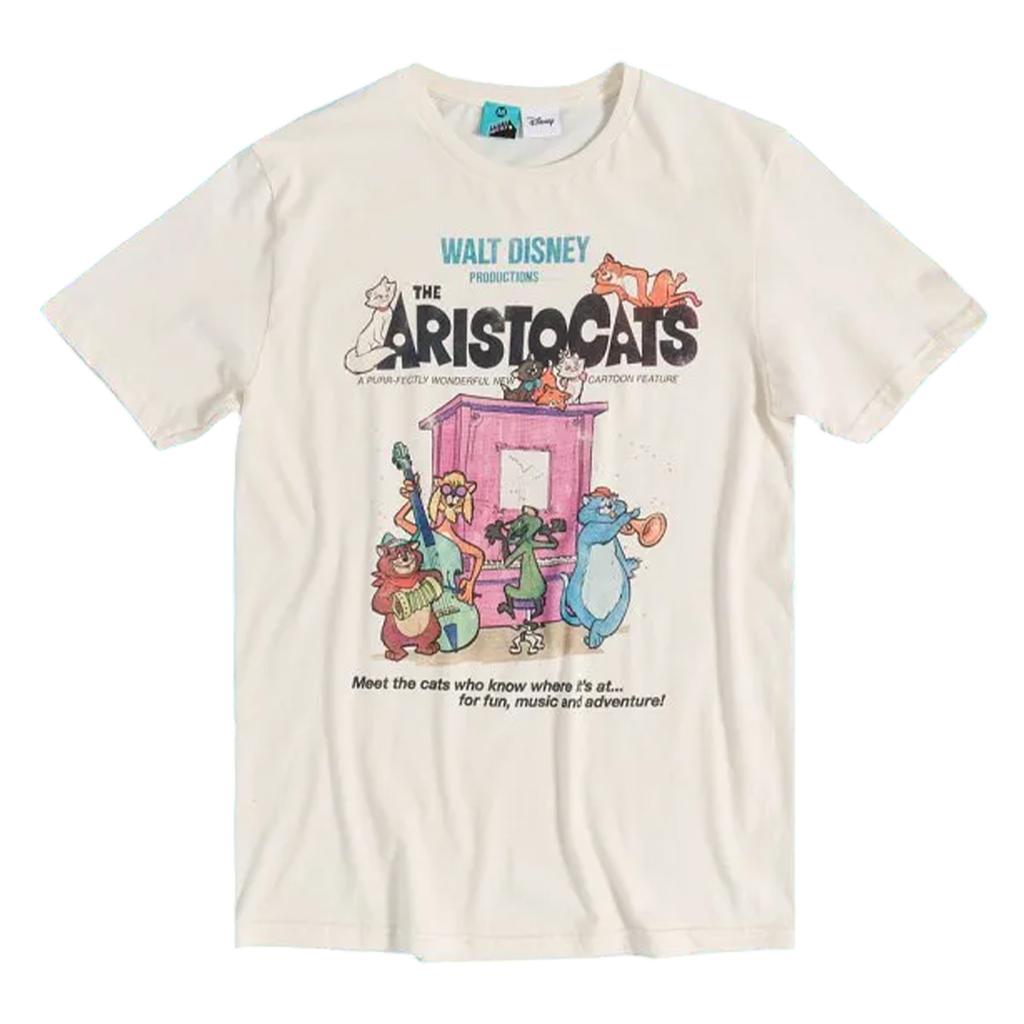 The Aristocats Unisex Adult Movie Poster Vintage T-Shirt