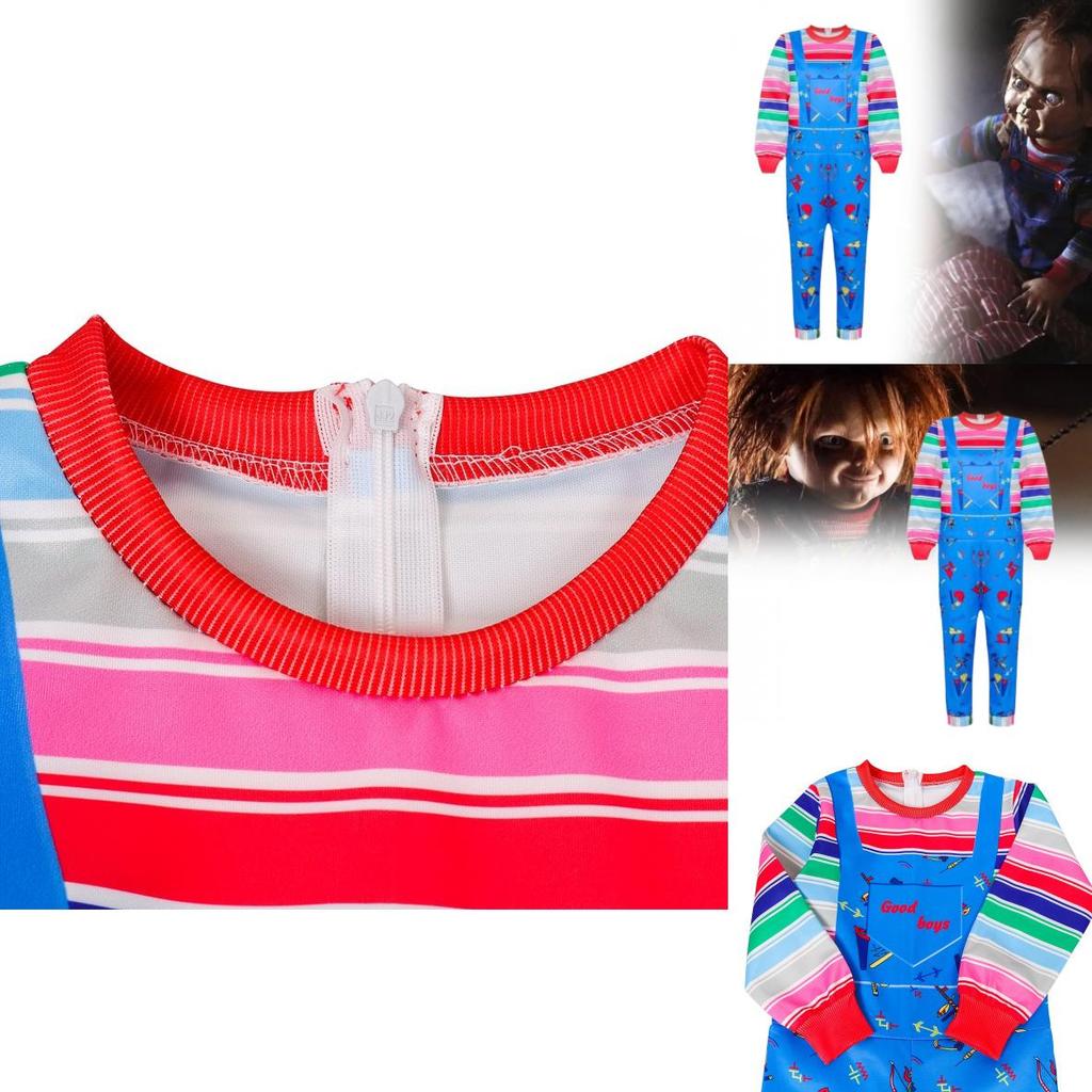 Childs Play Halloween Costume With Soft Milk Silk Fabric For Toddlers And Kids