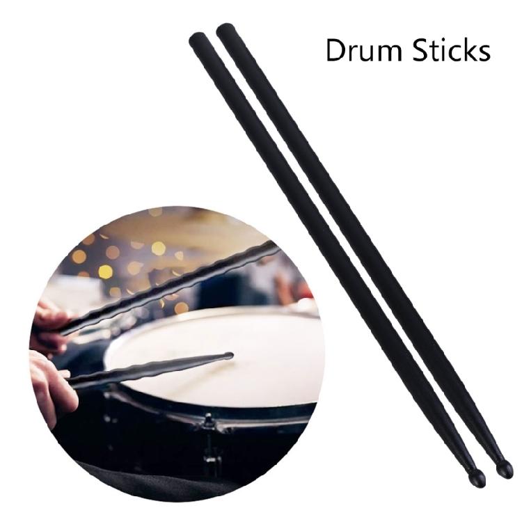 1 Pair 5A Drum Sticks Durable Drumstick Nonslip Lightweight Drumsticks