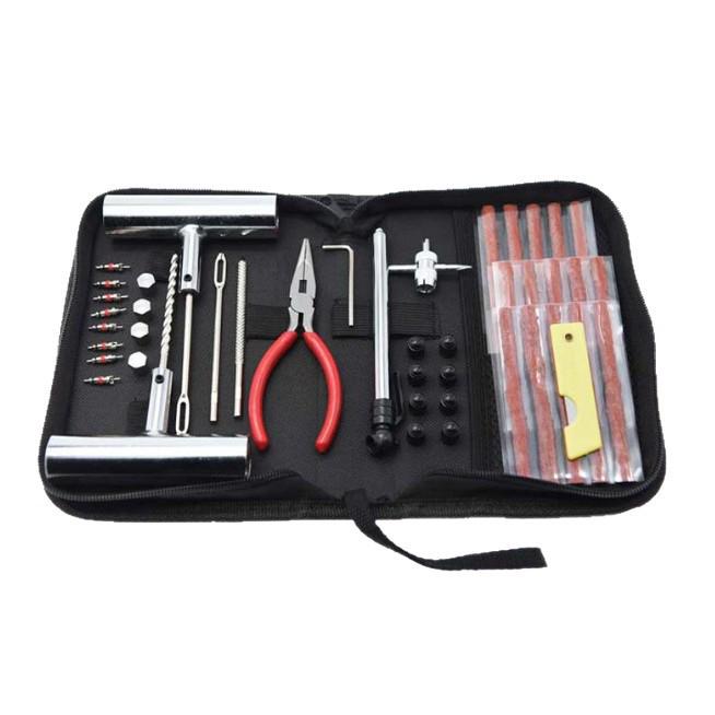 Universal Car Tire Quick Repair Kit - Emergency Outdoor Tool Set