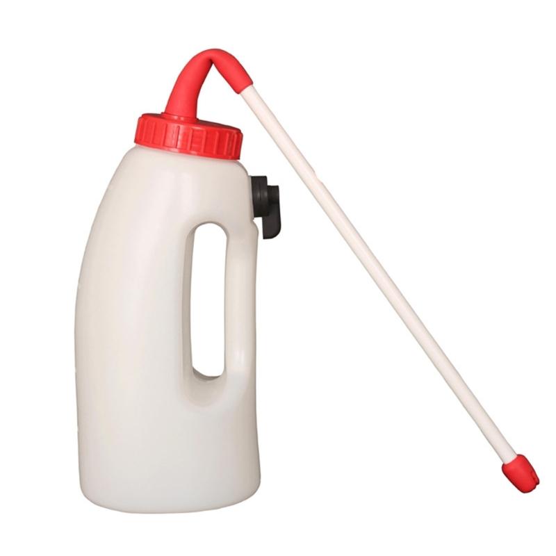 Large Capacity Calfs Nursing Bottle Food Grades Easyly Carry Livestock Feeders for Calfs Nutritions