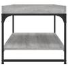  Coffee Table, Grey Sonoma Oak, 100x49x45 Cm