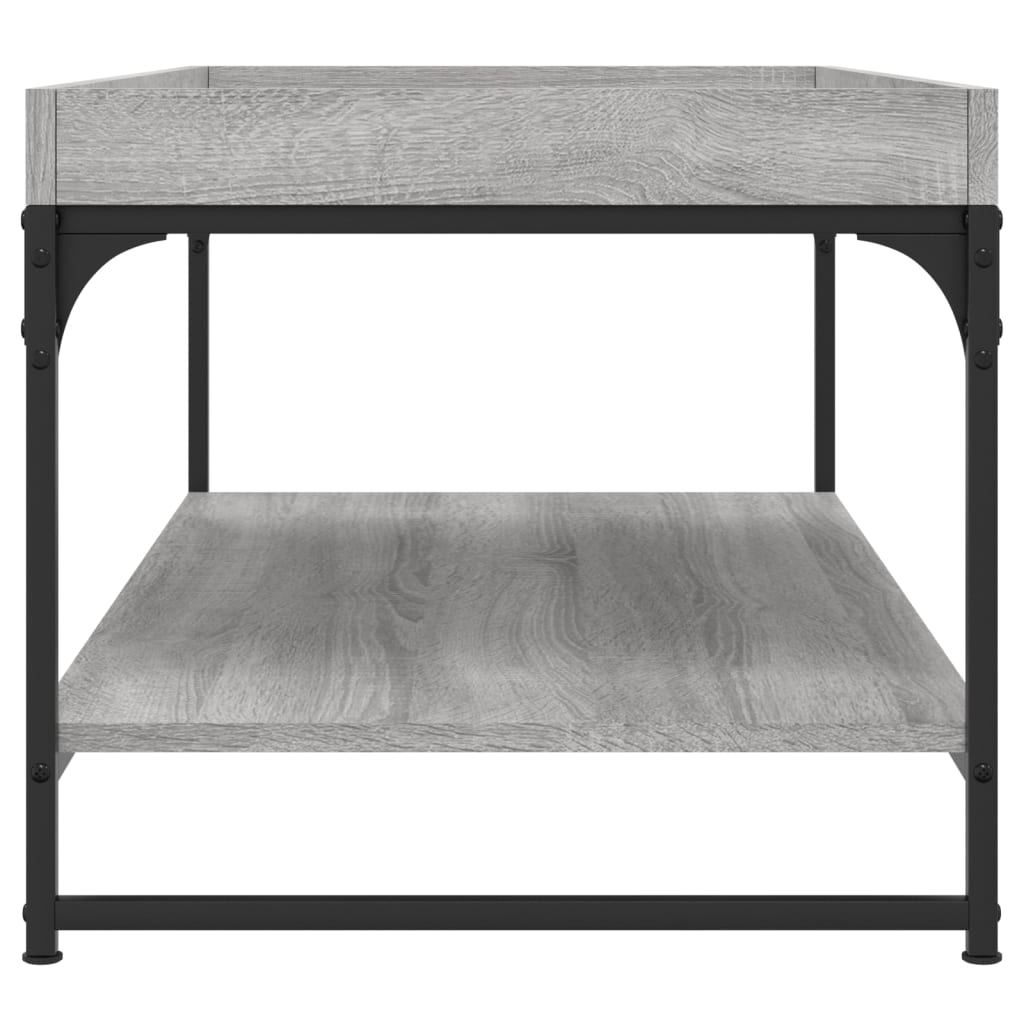  Coffee Table, Grey Sonoma Oak, 100x49x45 Cm