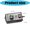Industrial AC Motor Speed Controllers 10A UK Motor Speed Regulator for Machinery & Appliance Adjustments