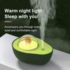 Portable 240ml Humidifiers USB Wireless Avocado Humidifier Cute Cat Led Night Light For Bedroom Kids Mini Desk Humidifier Gifts