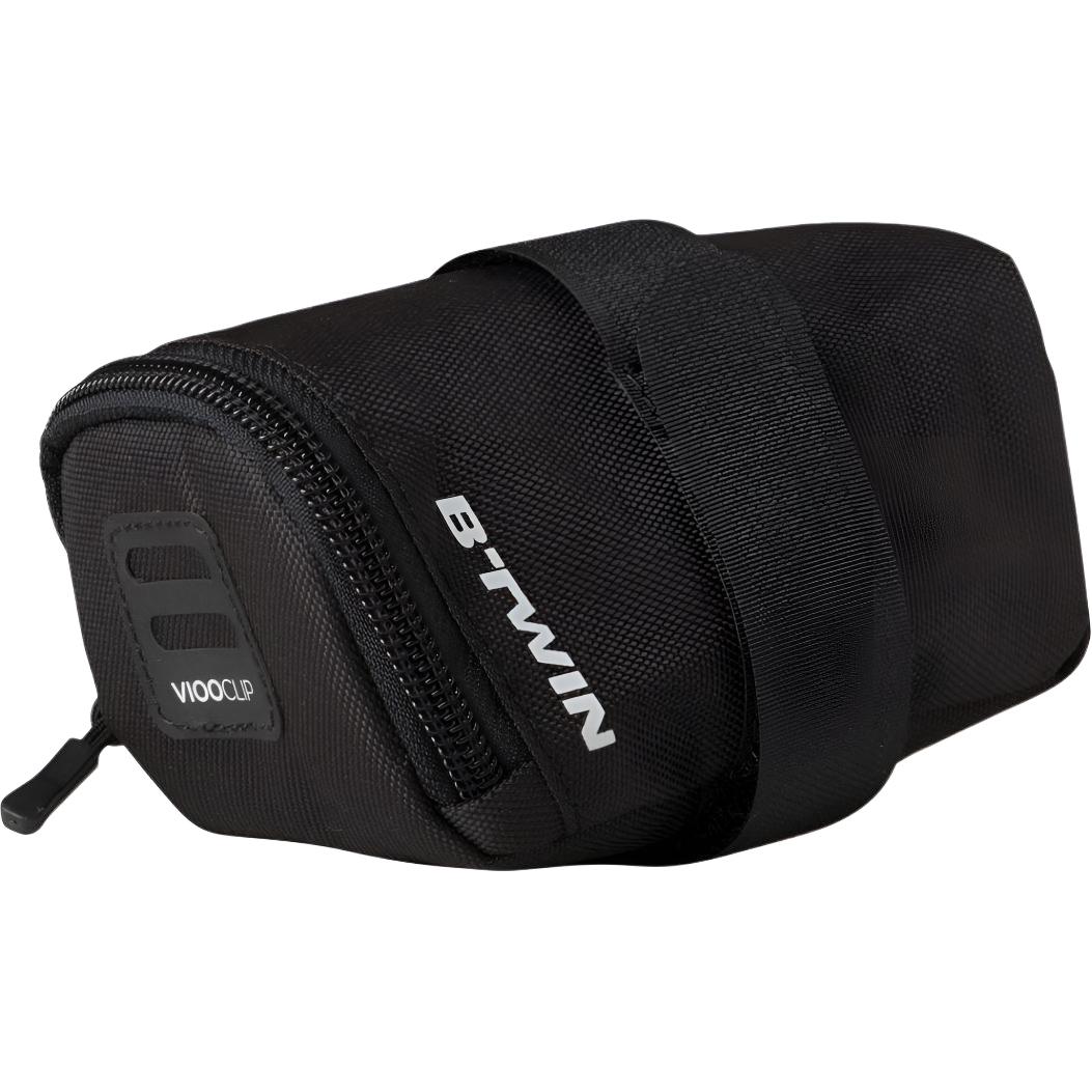 

DECATHLON Easy to use Easy to remove outdoor bag Solid black unisex for couples чёрный