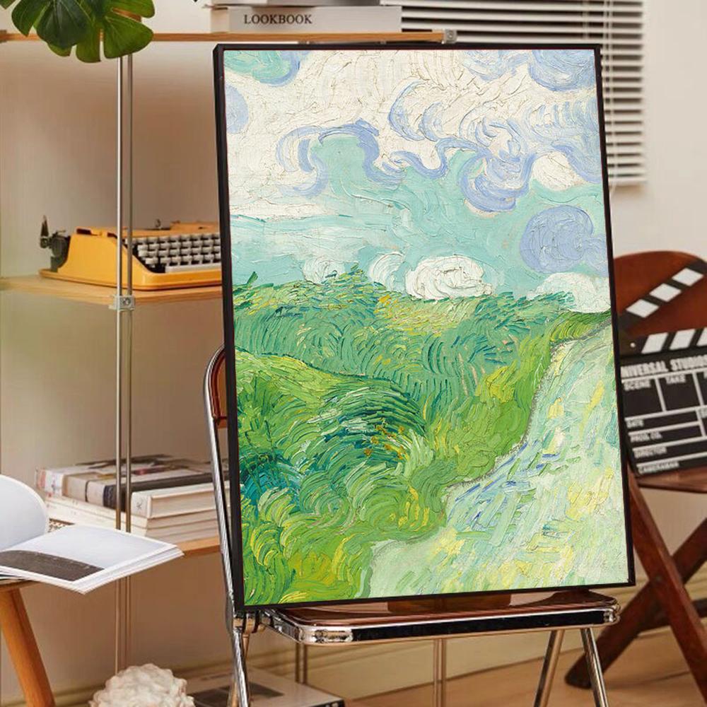 Art Painting Van Gogh Poster Self-adhesive Art Poster Whitepaper Prints Posters Artwork Aesthetic Art Wall Painting