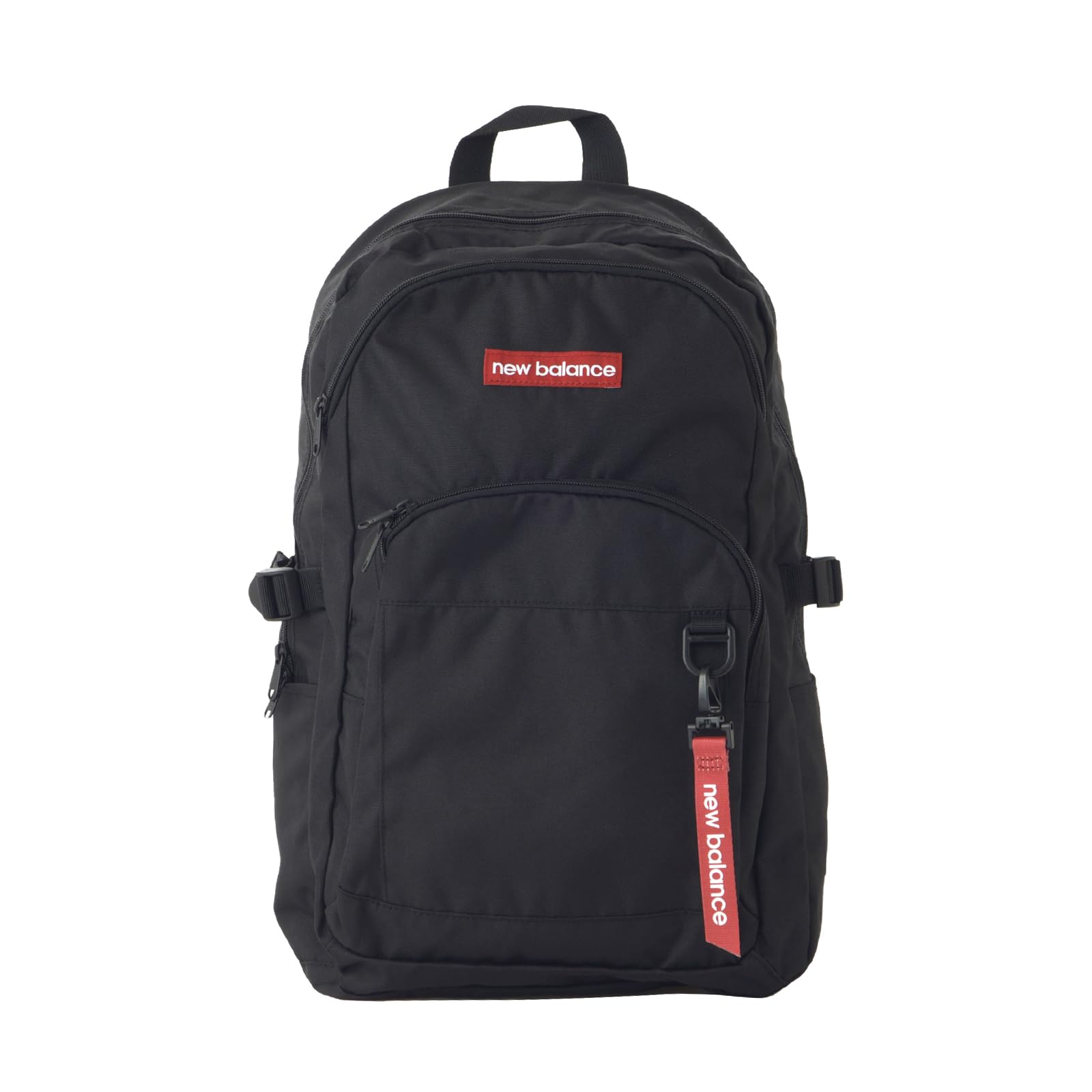 New Balance Women s Boxy Backpack, 30L (LAB45602), for Girls, School, Club Activities, Large Capacity, Water-Repellent, Black, Lightweight, Laptop