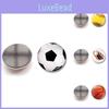 Stylish Basketball Soccer Volleyball Crystal Glass Fridge Magnets 25mm Decorative