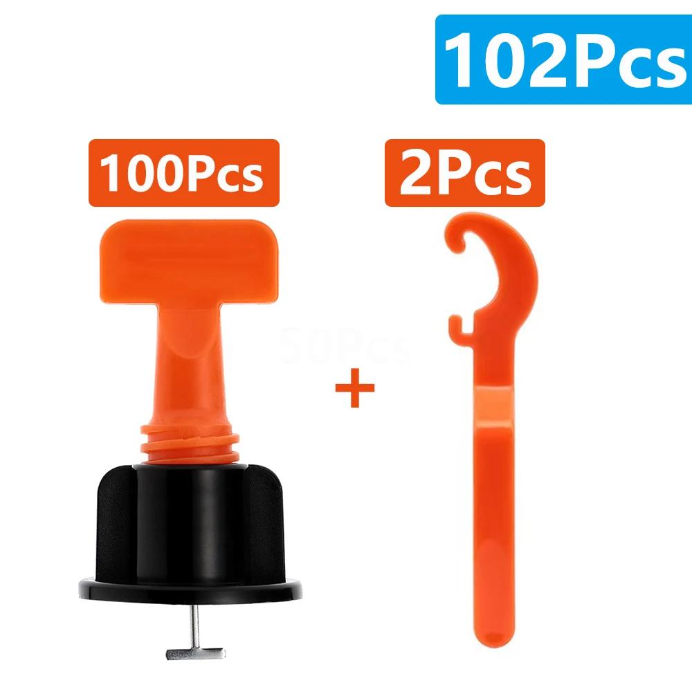ZOMASOU Ceramic Floor Tile Leveling System Clips Spacers Porcelain Leveler Kit For Tile Laying Wall Fixing Construction Tools