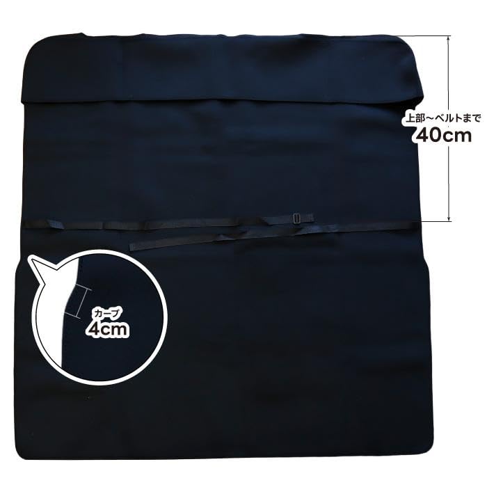 Long Rear Seat Covers for Toyota Hiace Wide Rear Charcoal [140cm Type] GL, NOGES_GL Seat,