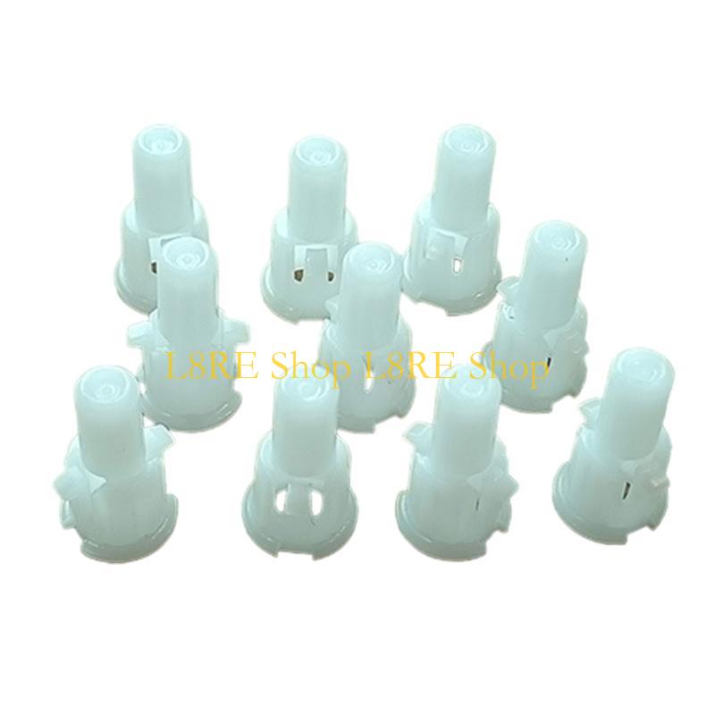L8RE Pack of 10 Air Conditioning Control Knob Sleeves Rotation Shaft Cover for Repair