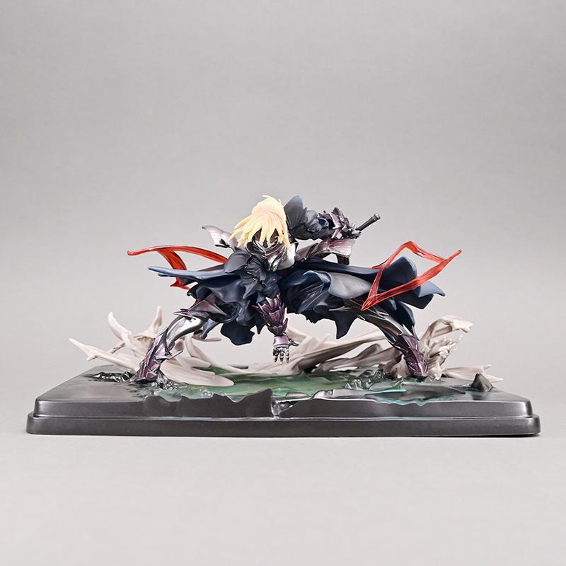 

New Original Fatenight Fate Night Black Stubby Saber Gk Fighter Hand-Held Quadratic Element Anime Statue Decoration Model Gift
