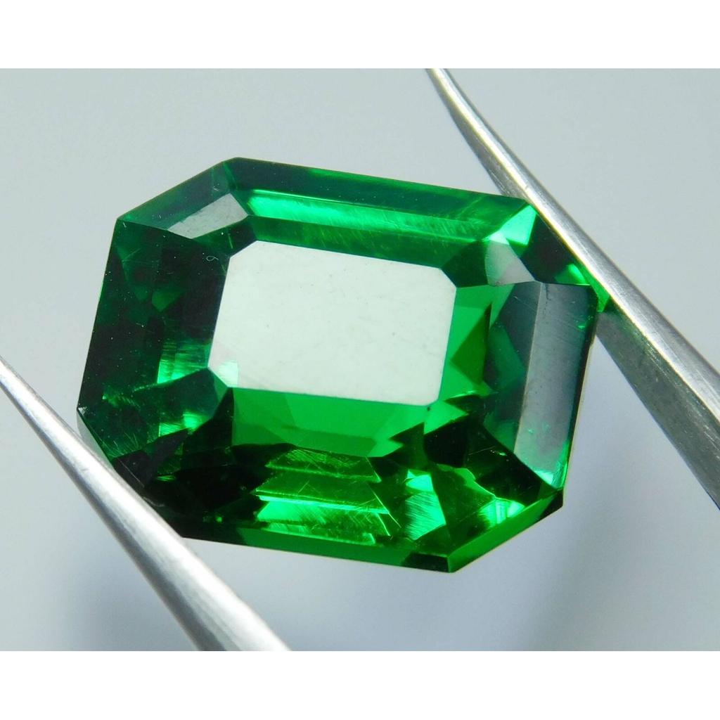 Natural Tsavorite Garnet Emerald Cut Green 10 Ct Certified Loose Gemstone 12