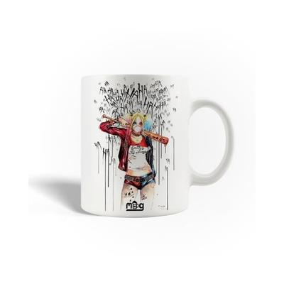 Ceramic Mug - Suicide Squad - Harley Quinn - 30cl - Dishwasher Safe - White