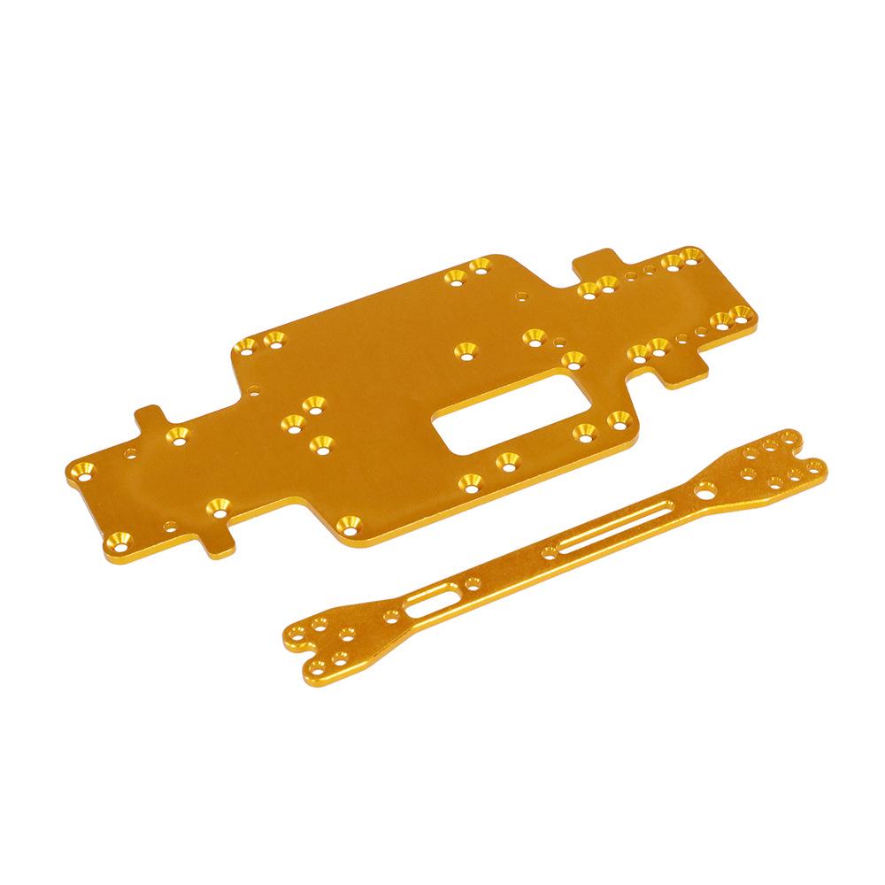 Wltoys 1/28 RC Car Metal Upgrade Chassis for Models K979, K989, K999