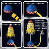 OBEST Sprinkler Rocket Toy, Outdoor Water Play, Summer Fountain Toy, Parent-Child Interaction, Water Pressure Control Height, Includes Hose, Seal,