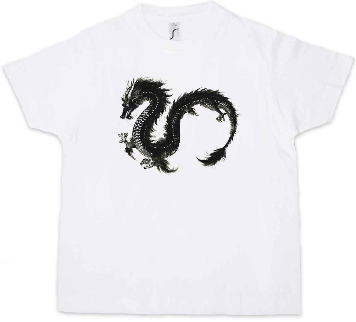 CHINESE DRAGON III Kids Boys kids boys T-Shirt Fantasy Tattoo Japanese Asia Medieval Larp 110