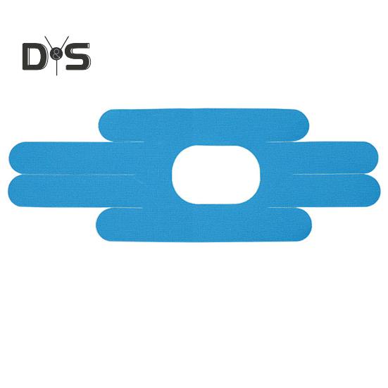 

Кінезіологічна стрічка для колін Попередньо вирізана стрічка для колін Дихаюча клейка спортивна стрічка Еластична спортивна стрічка Підтримка м’язів для бігу Піші прогулянки Верхова їзда світло-синій колір