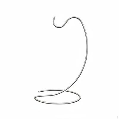 Desktop Headphone Display Stand Metal Holder SpaceSaving Countertop Fruit Hook for Desk,