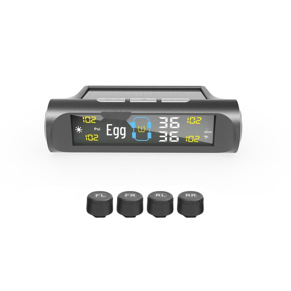 Ny modell TPMS Bil Däcktrycks- och Temperaturövervakningssystem