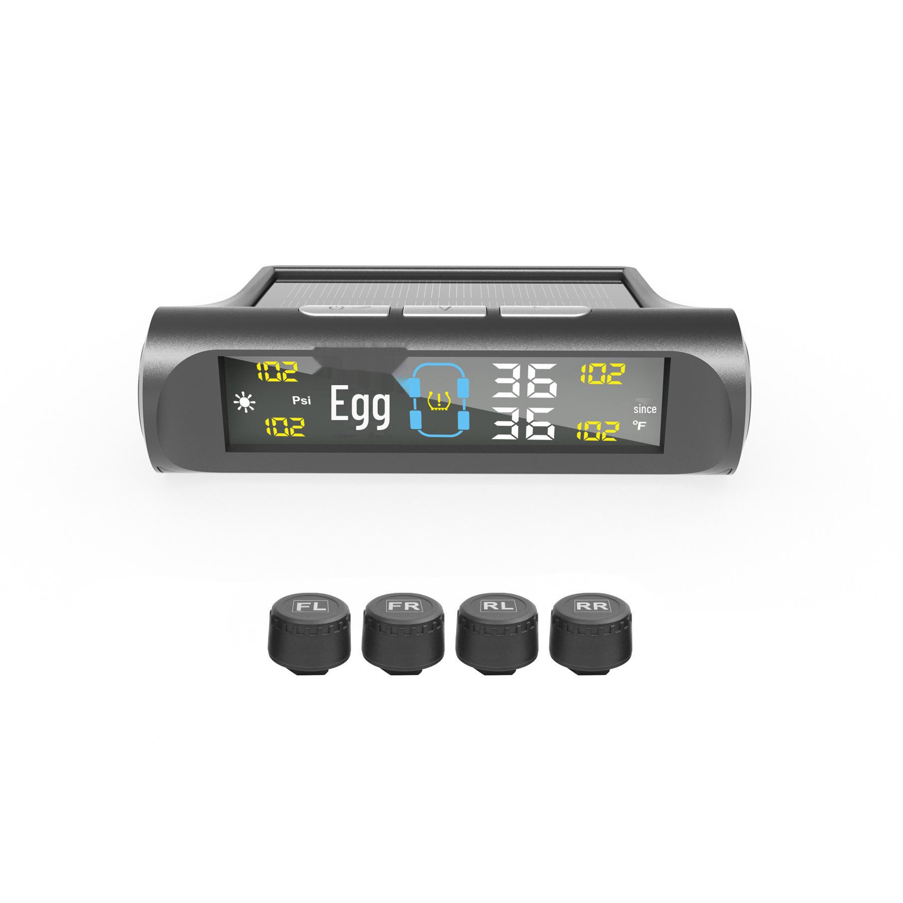 

Новая модель TPMS Система контроля давления и температуры шин автомобиля Russian Version External