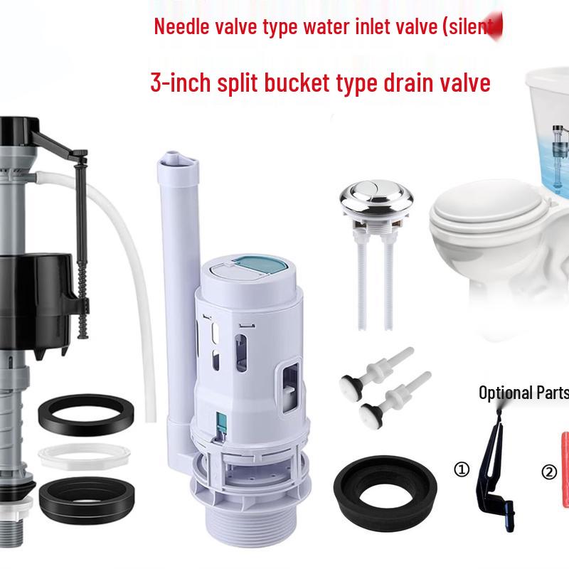 Adjustable Silent Needle Valve Toilet Fill Valve Kit