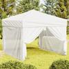 VidaXL Foldable Reception Tent with Walls Camping Gazebo Outdoor Pavilion Garden Gazebo Marquee Patio 93531