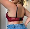 2025 Nowy duży rozmiar biustonosza Seksowne biustonosze dla kobiet Koronka Gruby Mm Top Duży rozmiar biustonosza Kamizelka Bielizna Komfortowy biustonosz z regulacją Bielizna damska