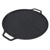 Aluminum Alloy Electric Korean Grill Pan Non Stick Round Korean Grill Pan  Stovetop Cooking