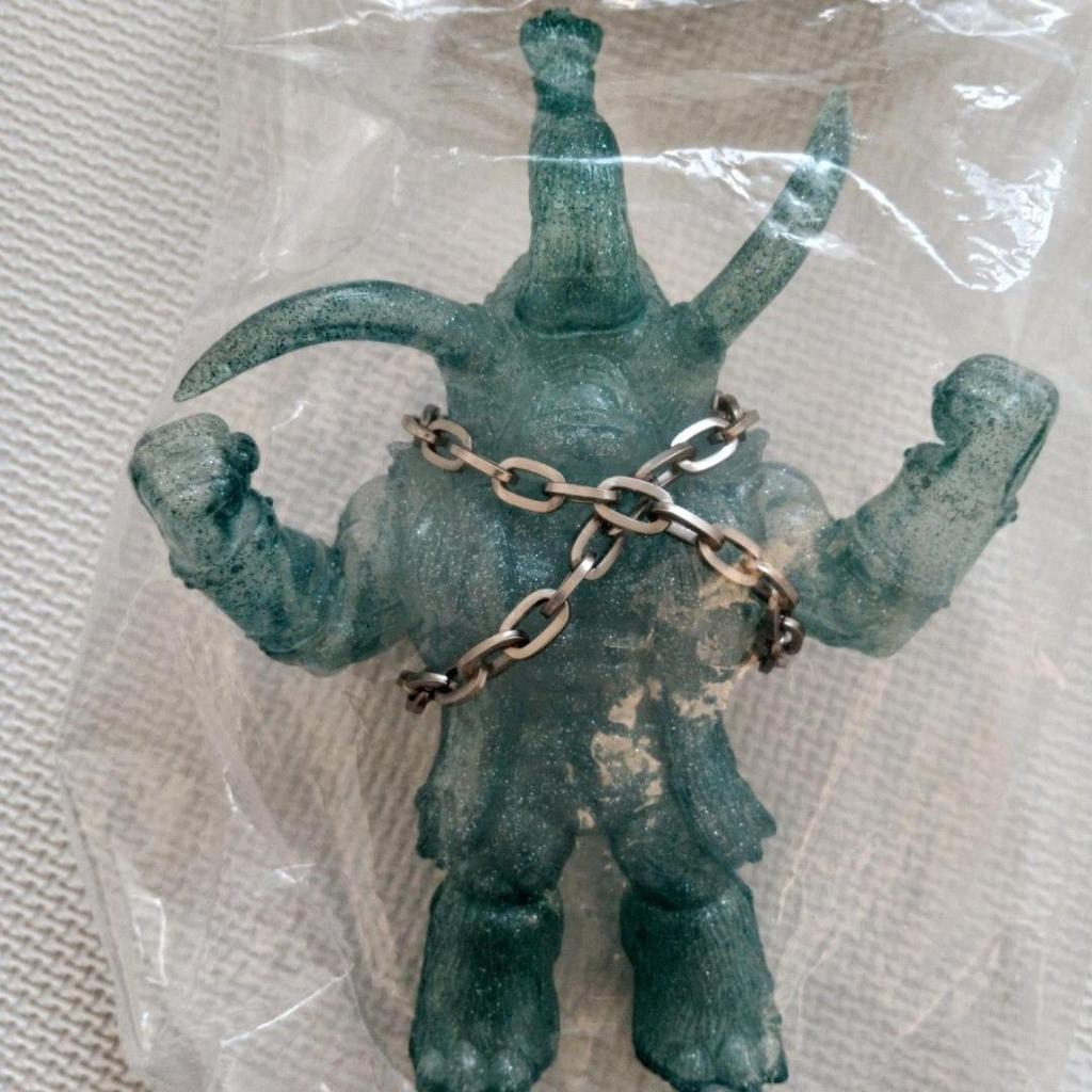 [USED] Kinnikuman KUFC Mammoth Man Clear Blue KinColle 20