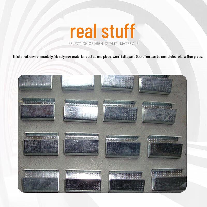 Zhugu Plastic Steel Serrated Strapping Buckles