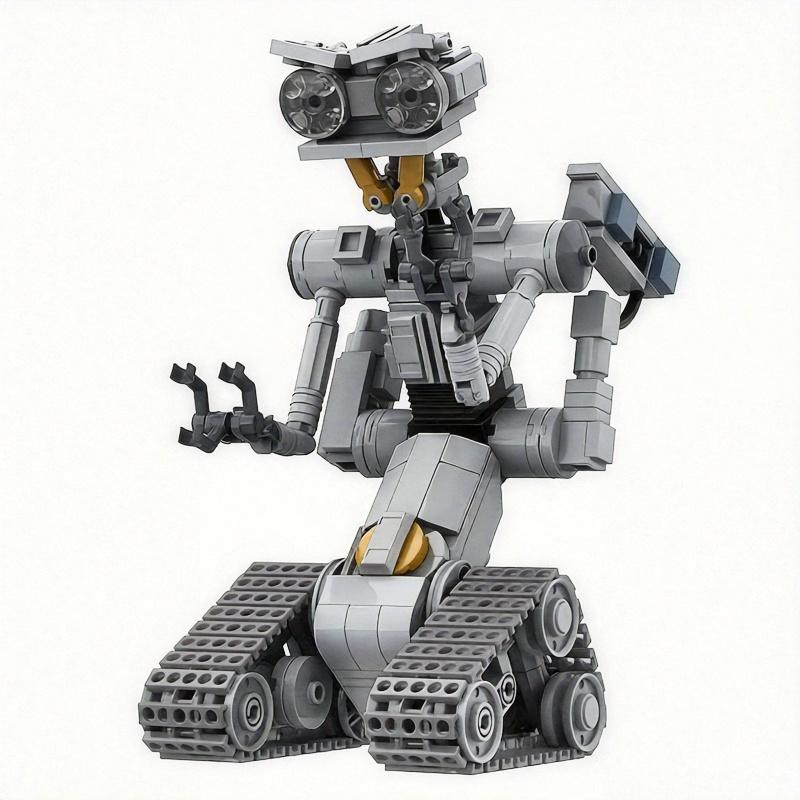 313 Pieces of Retro Movie Series Robot Action Dolls, Building Block Models, Ornaments, Birthday Gifts, Christmas Gifts, Halloween Gifts