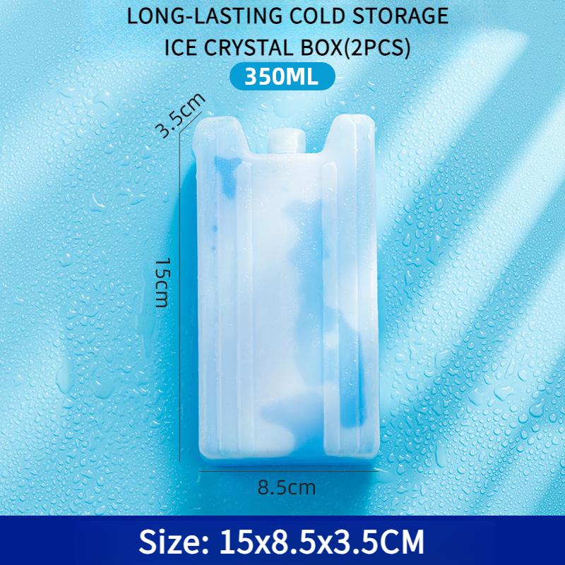 GIANXI Food Cooling Ice Crystal Box Reusable Portable Fast Cold Pack Outdoor Camping Food Fresh Cooler