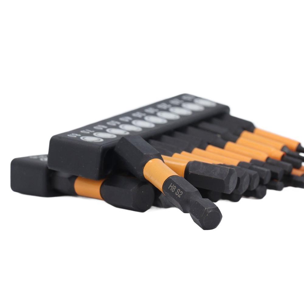 20 PCS Metric and SAE Impact Hex Bit Set  for DIY Furniture Assembly & Car Repairs