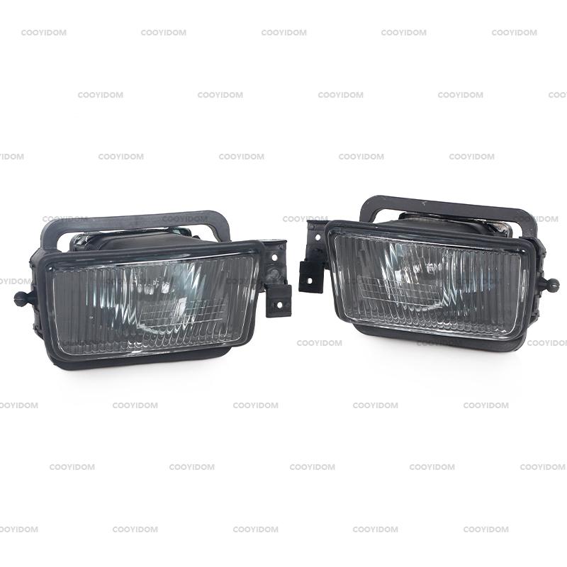 Car Front Bumper Fog Light For BMW 5 Series E34 1988-1995 Fog Lights Headlights DRL Daytime Running Light Driving Light Lamp
